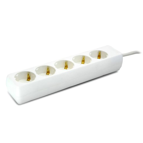 Удлинитель (5места 2р+ре 5м. 3х1мм2 16A/2,2кВт/220В) UNIT (1/20) NEW