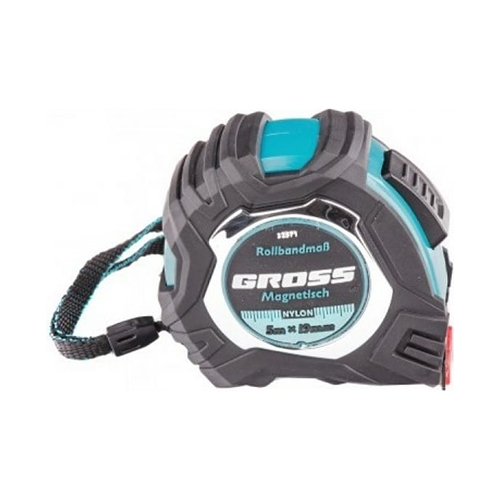 Рулетка MagnetiscH 5м х 19мм GROSS