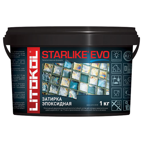 Затирка Litokol Bianco Assoluto 1 кг