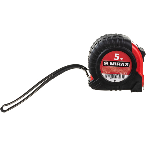 Рулетка MIRAX Rubber 5м /18мм