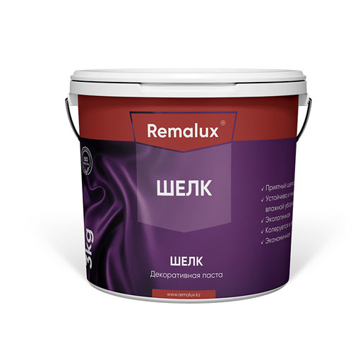 Декоративная паста ШЕЛК Remalux 5 кг