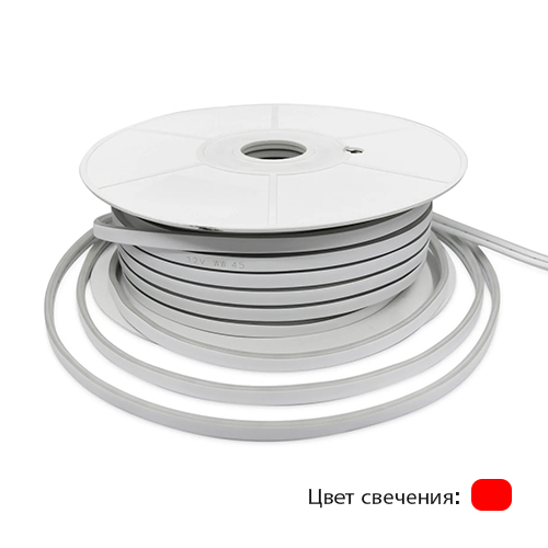 LED лента NEON SMD 120D 6W/M RED IP65