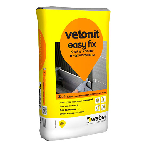 Клей морозостойкий Weber.Vetonit Easy Fix