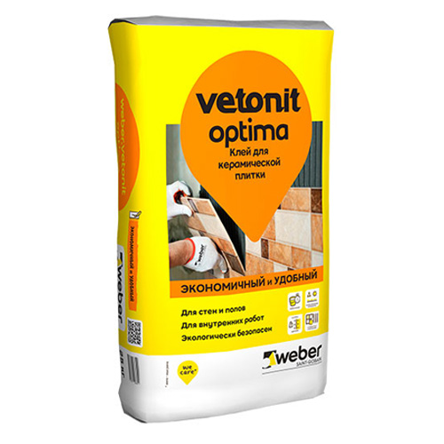 Клей плиточный Weber.Vetonit Optima