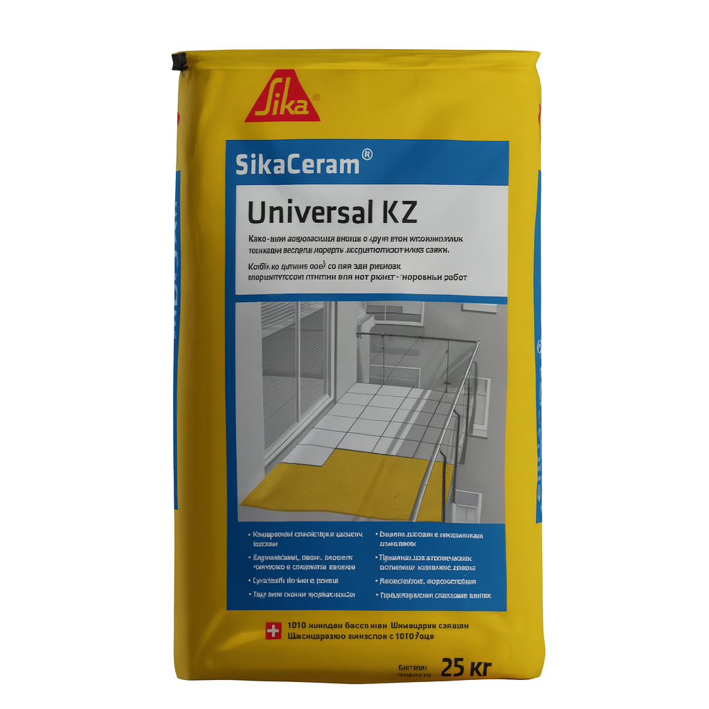 Клей для плитки усиленный SikaCeram Universal 25 кг
