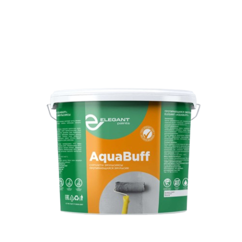 Краска Elegant интерьерная Liquid AquaBuff протирающаяся 25 кг