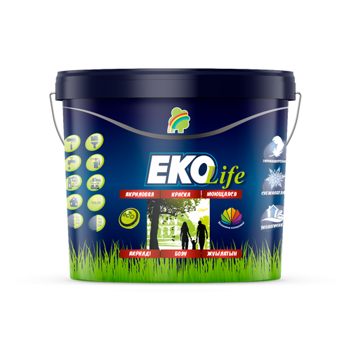 Краска EKO Life моющаяся 24 кг