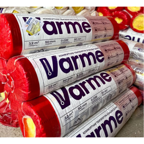 Стекловата Varme без фольги