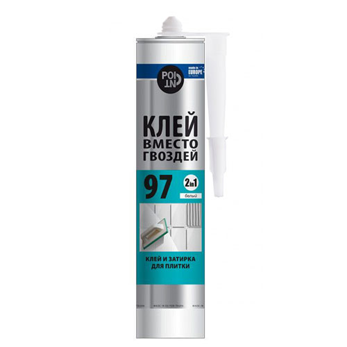 Клей монтажный+ затирка Point 97