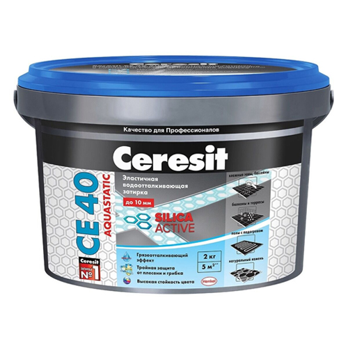 Ceresit затирка CE40 - Grey
